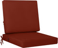 idee-home Outdoor Cushions for Patio Furniture, Outdoor Seat Cushion, Waterproof Couch Hampton Bay Deep Seat Replacement Chair Cushions for Garden Lawn Backyard Deck, 24 x 24