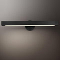 Black Picture Light, 24inch Hardwired Picture Lights for Wall,270°Rotatable LED Linear Picture Art Lights,Dimmable Picture Frame Light Bathroom Lighting Sconces for Living Room, Hallway,Kitchen