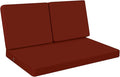 idee-home Outdoor Loveseat Cushions, Waterproof Patio Loveseat Cushion, Outside Couch Hampton Bay Deep Seat Cushion Replacement Set, Patio Love Seat Sofa Cushions for Furniture, 46