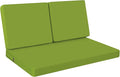 idee-home Outdoor Loveseat Cushions, Waterproof Patio Loveseat Cushion, Outside Couch Hampton Bay Deep Seat Cushion Replacement Set, Patio Love Seat Sofa Cushions for Furniture, 46