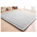 Loartee Coral Velvet Crawling Rugs & Play Mat (6'8