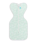 Love to Dream Organic Swaddle, Baby Sleep Sack, Swaddle Up Self-Soothing Swaddles for Newborns, Get Longer Sleep, Snug Fit Helps Calm Startle Reflex, 1.0 TOG Sleep Sack, 13-18.5lbs, Mint
