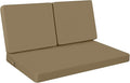 idee-home Outdoor Loveseat Cushions, Waterproof Patio Loveseat Cushion, Outside Couch Hampton Bay Deep Seat Cushion Replacement Set, Patio Love Seat Sofa Cushions for Furniture, 46
