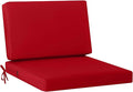 idee-home Outdoor Cushions for Patio Furniture, Outdoor Seat Cushions 28.5 x 28.5 Waterproof & Fade Resistant Couch Sofa Replacement Deep Couch Chair Cushion for Yard Garden Deck