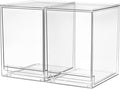 A-LuGei 【𝟮𝗣𝗖𝗦】 Acrylic Stackable Storage Drawers, 8.7