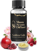 Golden Gala Scent Inspired by Aria Hotel 4 Fl Oz - 120 ml Essential Oils Aroma for Home Office Diffuser Luxury Fragance Refill - Aromatherapy Fresh Natural Blend of White Wood, Pomegrante and Peony.