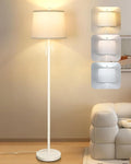 White Floor Lamp for Living Room 55-65