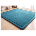Loartee Nursery Rug Coral Velvet Crawling Rugs Mat Area Rugs Play Crawling Mat(4'9