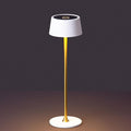 DAWALIGHT Cordless LED Table lamp 4000mAh Rechargeable Wireless lamp Desk Touch lamp stepless dimming Battery Operated lamp Portable Light Rechargeable 2700K White and Gold