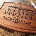 Straga Personalized Cutting Boards | Handmade Wood Engraved Charcuterie | Custom Wedding, Anniversary, Housewarming Gift for Newlyweds 301