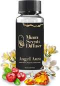 Angel Aura Scent Inspired by The Venetian Las Vegas Hotel 4 Fl Oz - 120 ml Essential Oils Aroma for Home Diffuser Luxury Fragance Refill Aromatherapy Blend of Summer Berries, Magnolia, Freesia & Amber