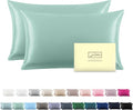 Silk Pillowcase for Hair and Skin,Soft,Breathable and Sliky Silk Pillowcases King Set of 2,Both Sides Natural Mulberry Silk Pillow Cases with Hidden Zipper(King Size 20