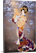 CANVAS ON DEMAND Yoi Canvas Wall Art Print by Haruyo Morita, Figurative, Home Decor, Beauty Artwork, 32