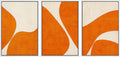 SIGNWIN Framed Wall Art Print Set Modern Abstract Orange Geometric Mid-Century Minimalist Photography Modern Art Minimalist Closeup Dramatic for Living Room, Bedroom, Offic - 16