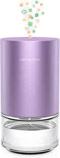 Essential Oil Diffuser Waterless Aromatherapy Diffusers for Home Large Room, Bedroom, Car, Office, Desk, Battery Operated, Small Diffuser for Pure Scent, 100mL Capacity, AN9 (Lavender)