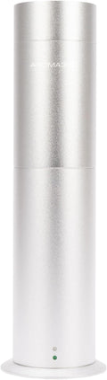 Aroma360-Mini Pro Scent Diffuser-Aroma Diffuser for Essential Oils-Cold-Air Diffusion-600sq.ft. Coverage-Waterless Air Diffuser for Home & Office-Metalic Silver Works Exclusively with Pro Pod Bottles