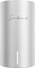 Diffuser Mini 2 - Cold Air Scent Diffuser for Home, Covers 500 Sq Ft, No Water or Heat, Rechargeable Battery, Safe for Pets & Kids, Adjustable Intensity, WiFi & Bluetooth - Silver