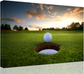 chenchenArt Golf Wall Art for Living Room Bedroom Home Decorations Golf Ball Picture Poster Canvas Prints Modern Artwork Framed Ready to Hang(28''H x 44''W)