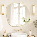 WallBeyond Asymmetrical Mirror, Irregular Wall Mirror, Wall Mirrors Decorative for Bedroom Living Room Entryway Hall, Unique Wall Mirror 27