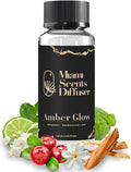 Amber Glow - Baccarat Rouge Scent Inspired by Kalesma Mykonos Hotel 4 Fl Oz-120 ml Essential Oils Aroma for Home Office Diffuser Luxury Refill Aromatherapy Fresh Blend of Bergamot, Oud and Sandalwood.