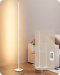 EDISHINE Corner LED Floor Lamp, 57.5