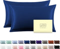 Silk Pillowcase for Hair and Skin,Soft,Breathable and Sliky 100% Silk Pillowcases King Set of 2,Both Sides Natural Mulberry Silk Pillow Cases with Hidden Zipper(King Size 20