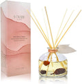 LOVSPA Reed Diffuser Set, White Birch & Vanilla Scented Oil Diffuser with Sticks, Home Fragrance Accessories for Bathroom Shelf Decor, Aroma Diffusers for Home or Office Fall Decor, USA Made