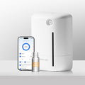 Waterless Diffuser for Essential Oil 2000sq.ft Coverage Nebulizer Nano Smart Air Freshener Diffusers Scent Aromatherapy Diffuser for Home Room Office with Oil