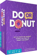 Do or Donut Card Game – Exciting Family & Couples Game Night Challenge, Fun Game for Family Gatherings, Parties, Classrooms, Kids & Adults – 3-8 Players, Ages 8+, 30 Mins of Laughter & Entertainment!