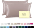 Silk Pillowcase for Hair and Skin,Soft,Breathable and Sliky 100% Silk Pillowcases King Set of 2,Both Sides Natural Mulberry Silk Pillow Cases with Hidden Zipper(King Size 20