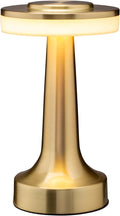 O’Bright Portable LED Table Lamp with Touch Sensor, 3-Levels Brightness, Rechargeable Battery Up to 48 Hours Usage, Night Light for Kids Nursery, Nightstand Lamp, Bedside Lamp (Gold)