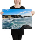 Bodega Bay Coastal Poster – Ocean Photography Wall Art Print – California Nature Landscape – Horizontal Seascape Decor – Picture for Living Room or Bedroom (20x30 inches) - Unframed Poster