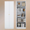 Garage Storage Cabinets with Metal Door and 4 Adjustable Shelves, 71