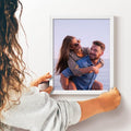 Renditions Gallery 8X10 Custom Photo Prints with Real Wood Picture Frames. Create Personalized Photos with Peel & Stick Photo Frames. Single, White Frame