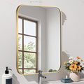 Brushed Gold Mirror, 22