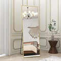 BEAUTYPEAK Gold Full Length Mirror, 58