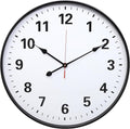 Metal Indoor Outdoor Wall Clock 24IN Rust Color, Retro Silent Quartz Battery Operated, Decorative for Patio, Kitchen, Living Room, Bedroom, Pool
