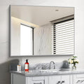 Silver Bathroom Mirror, 48