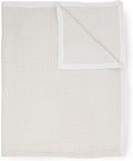 Little Unicorn Premium Quilted Throw | Super Soft, Multi-Layered Muslin XL Blanket| Great for Kids & Families (Tan Gingham)