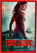 SnapeZo Poster Frame 24x36 Inches, Red 1 Inch Aluminum Profile, Front-Loading Snap Frame, Wall Mounting, Sleek Series