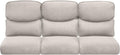22x25/22x24 Outdoor Cushions for Patio Couch Chairs Set of 3 - High Back Outside Seat Cushions for Lawn Wicker Rattan Dining Rocker Glider Loveseat 3-Seater Sectional Sofa - Beige/Smile