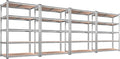 REIBII 2020LBS Garage Shelving Heavy Duty Metal Shelving 5 Tier Storage Shelves, Garage Shelves for Warehouse Basement, Easy Assembly, 72