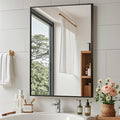 Black Bathroom Mirror, 22