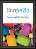 SnapeZo 11.7 x 16.5 (A3 Euro Size) Black Poster Frame, Front-Loading, Wall Mount, Aluminum 1