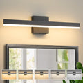 Black Bathroom Vanity Light 23.6 inch, 14W Dimmable 5CCT LED Modern Bathroom Light Fixture Over Mirror - ETL Certificated