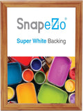 SnapeZo 11.7 x 16.5 (A3 Euro) Wood Effect Poster Frame, Front-Loading, Wall Mount, Aluminum 1