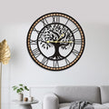 Wall Clocks for Living Room Decor - Big Wall Clock, Quiet and No Ticking Suitable for Wall Decor, Living Room Decoration, Kitchen Decoration (24 in)
