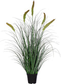 Green Onions Fake Plants,Artificial Plants Indoor, Fake Grass Decor Green Plant Fake Outdoor Flowers Fake Succulents,Artificial Tall Grass Plants with Pots House Decorative(36โ 1 Pack)