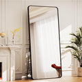 BEAUTYPEAK Black Full Length Mirror, 71