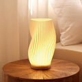 Table Lamp Bedside Lamps for Bedroom, Small Night Stands Desk Lamp, Mood Warm Cozy Lighting, Vintage Boho Cool Mid Century Modern Lamp, Aesthetic Accents Home Room Decor (Warm-C, Large)